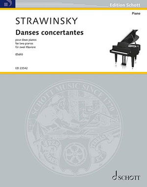 Igor Stravinsky - Danses concertantes - For 2 Piano