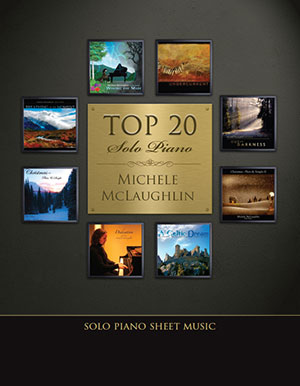 Michele Mclaughlin - Top 20 Solo Piano Songbook + CD