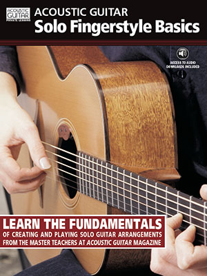 Acoustic Guitar Solo Fingerstyle Basics + CD