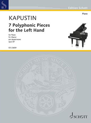 a 7 Polyphonic Pieces for the Left Hand