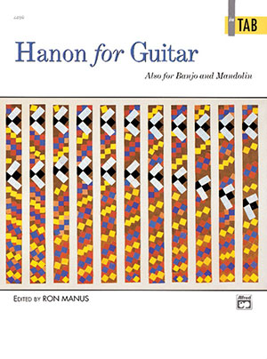 Hanon for Guitar In TAB