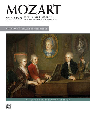 Mozart: Sonatas for One Piano, Four Hands