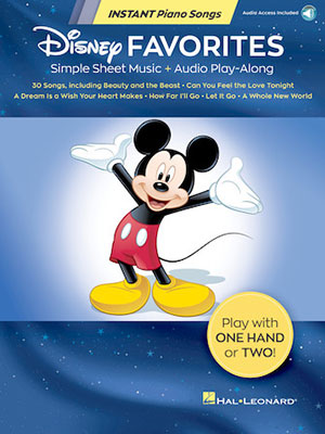 Disney Favorites - Instant Piano Songs + CD