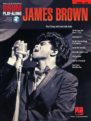 James Brown Drum Play-Along Volume 33 + CD