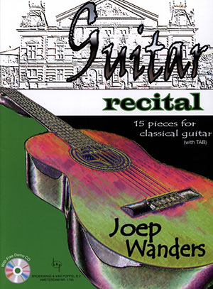 Joep Wanders - Guitar recital + CD