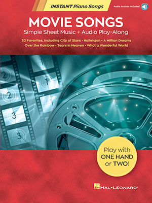 Movie Songs - Instant Piano Songs + CD