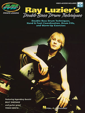 Ray Luzier's Double Bass Drum Techniques Book + DVD