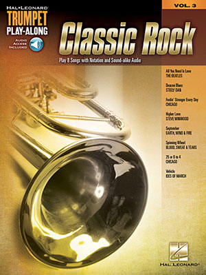 Classic Rock Trumpet Play-Along Volume 3 + CD